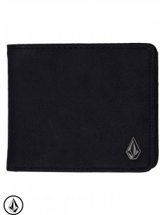 Cartera Volcom Slim Stone PU Black