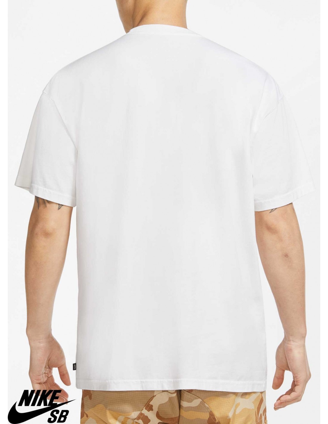 Nike SB Seasonal Logo White T-Shirt