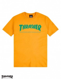 T-Shirt Thrasher Mag Yellow