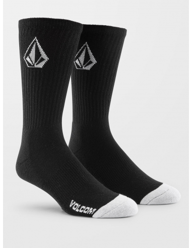 Full Stone Sock 3PK - Black