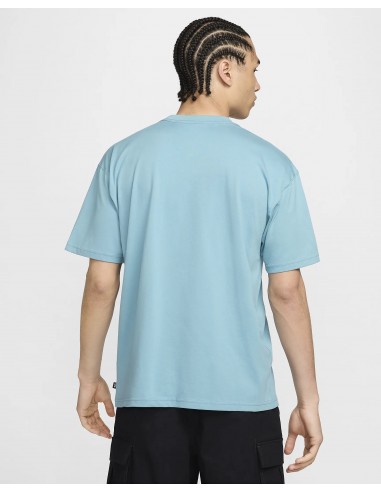 Camiseta Nike Sb Logo Denim Turquoise