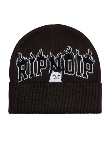 Ripndip Lord Fire Spirit Beanie - Black