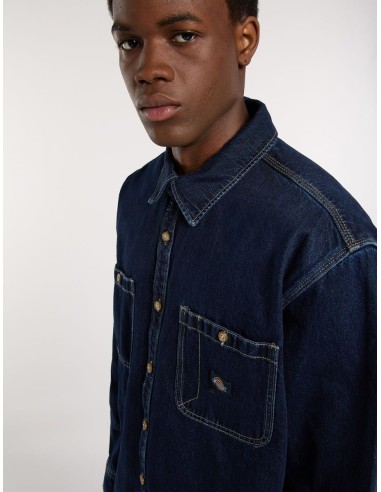 Dickies Mechanic L/S Denim Shirt -...
