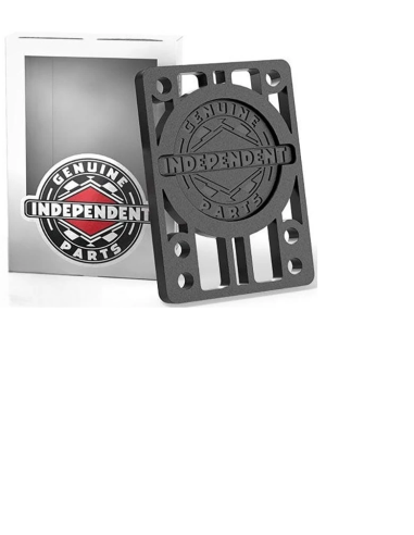 Independent 1/8" Riser Pads - Black
