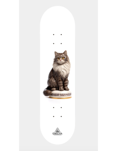 Delta Skateboards Grandma Cat Grey...