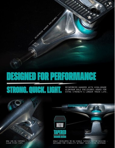 Ejes Thunder Trucks New T-II Polished...