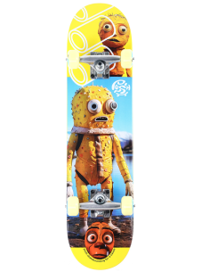 Skate Completo Push Yellow...