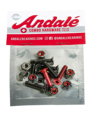 Tornillos Andale Red Pack 7/8" Combo