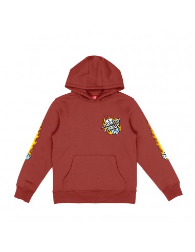 Santa Cruz Flaming Dice Youth Hood...
