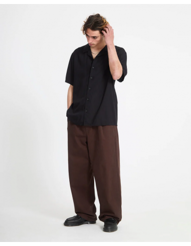 Camisa Volcom Single Stone - Gloss Black