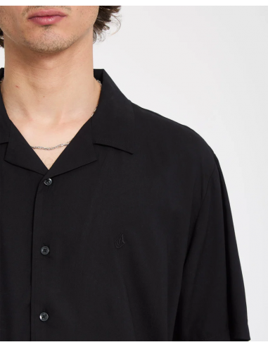 Camisa Volcom Single Stone - Gloss Black