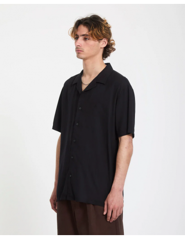 Camisa Volcom Single Stone - Gloss Black