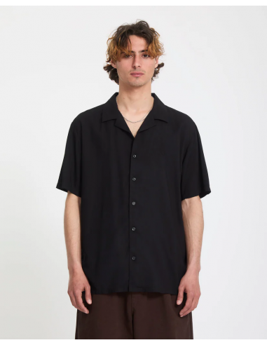 Camisa Volcom Single Stone - Gloss Black