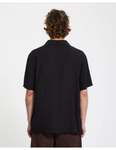 Camisa Volcom Single Stone - Gloss Black