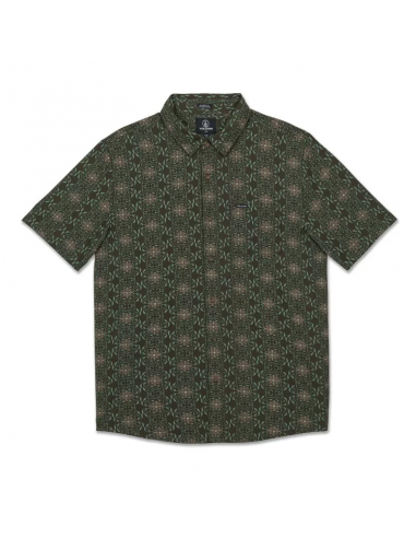 Camisa Volcom Scaler Stone Woven -...