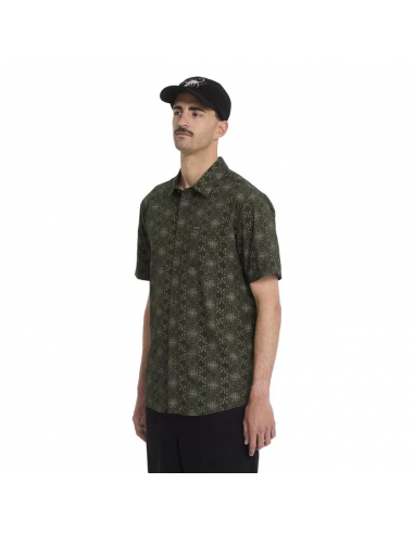 Camisa Volcom Scaler Stone Woven -...