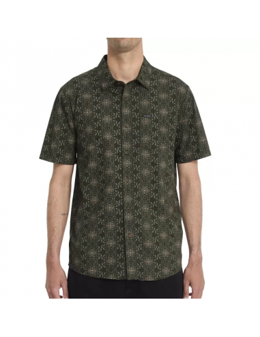 Camisa Volcom Scaler Stone Woven -...
