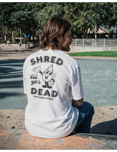 Camiseta Volcom Miste Stone BSC - White