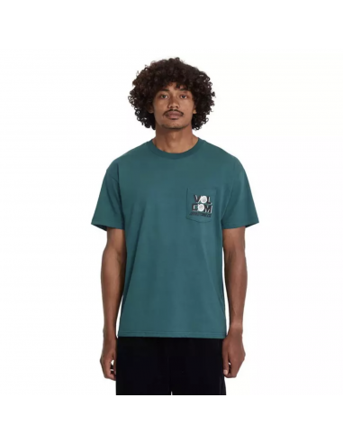 Camiseta Volcom Parted Out Pocket -...