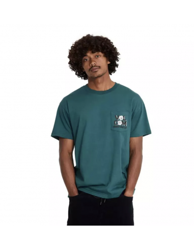 Camiseta Volcom Parted Out Pocket -...