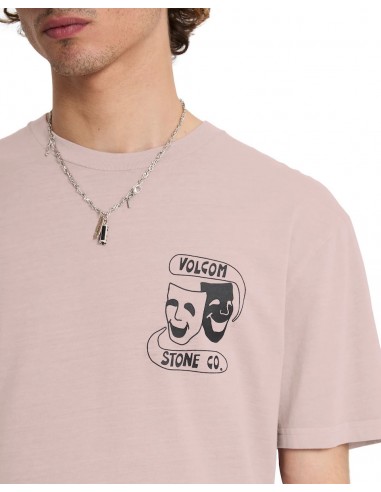 Camiseta Volcom Comedie - Bark Brown
