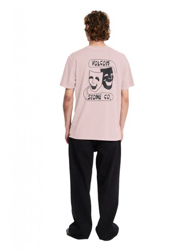 Camiseta Volcom Comedie - Bark Brown