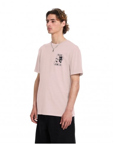 Camiseta Volcom Comedie - Bark Brown