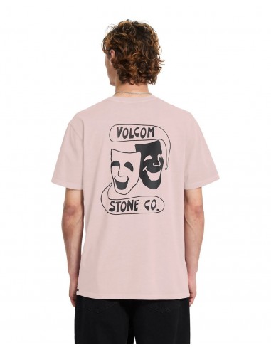 Camiseta Volcom Comedie - Bark Brown
