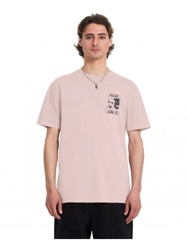 Camiseta Volcom Comedie - Bark Brown