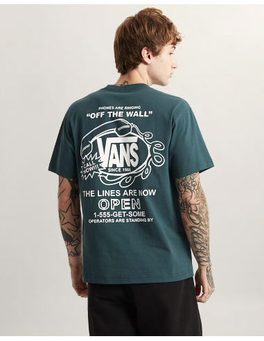 Vans Hot Lines T-Shirt - Mystic Moss
