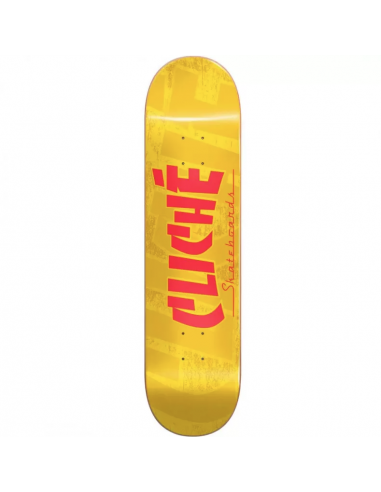 Tabla Cliché Banco Yellow 8.0"