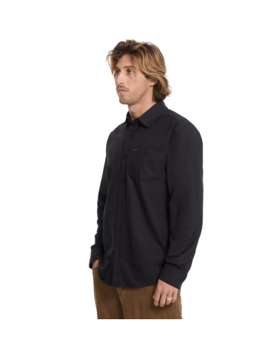 Volcom Veeco Oxford L/S Shirt - Black