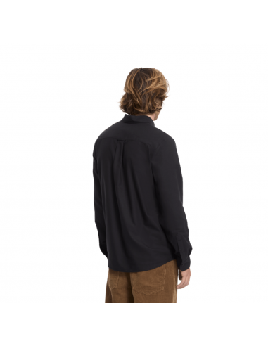 Camisa Volcom Veeco Oxford M/L - Black
