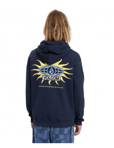 Volcom Hood Sweatshirt Watanite - Marine