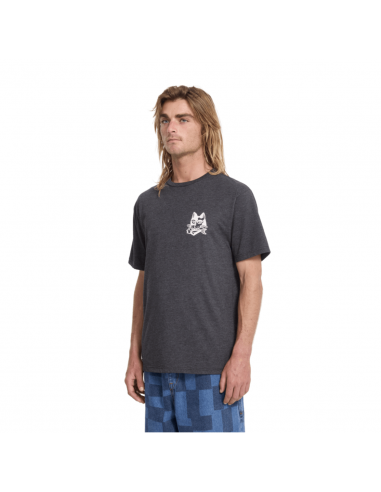 Camiseta Volcom Tasty - Heather Black